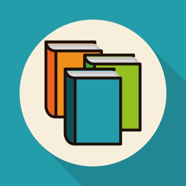 Kitap ve e-öğrenme simgeleri tasarım