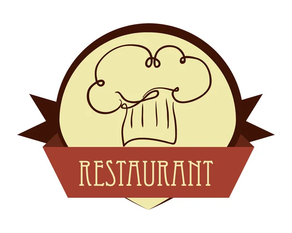 Diseño de iconos de menú y restaurante — Vector de stock