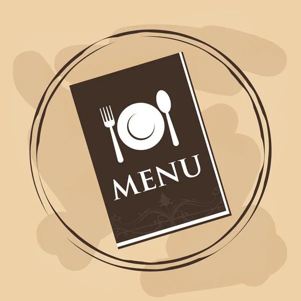 Menu and restaurant icons design — Stock Vector