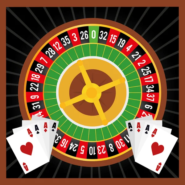 Casino icons design — Stock Vector