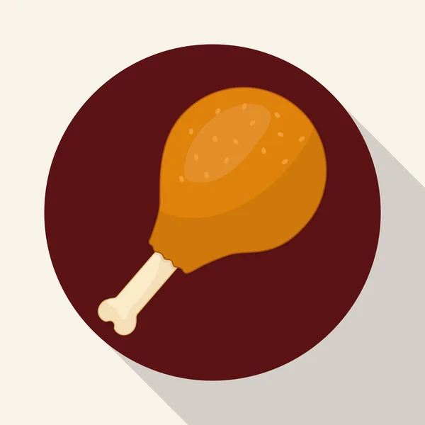 Дизайн иконок быстрого питания — стоковый вектор