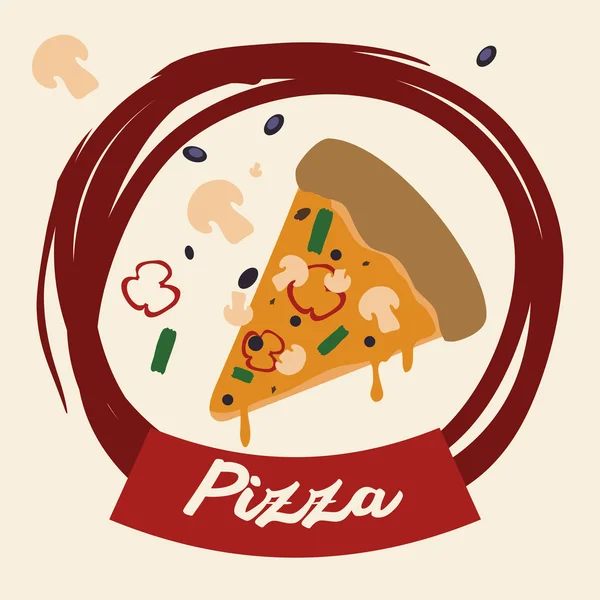 Diseño de iconos de comida rápida — Vector de stock