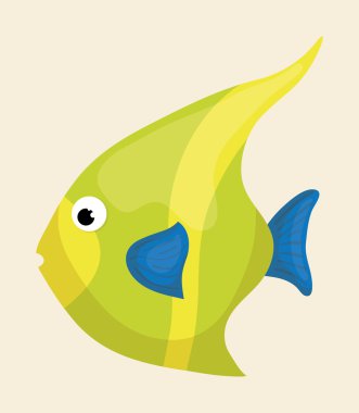 Deniz fauna çizgi film