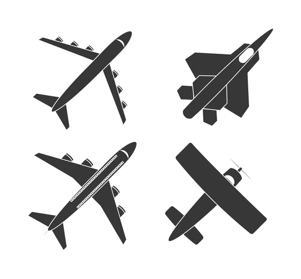 Avion et voyages — Image vectorielle