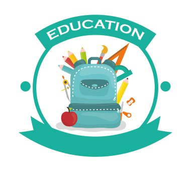 Eğitim ve okul simgeler