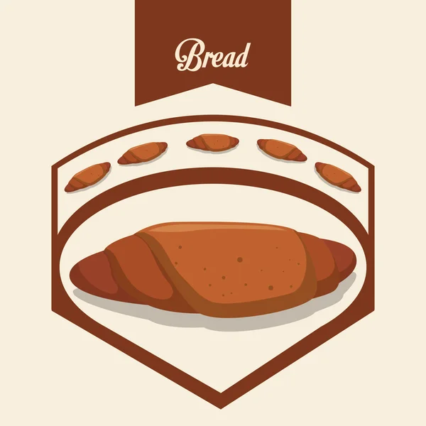 Diseño panadería y panadería — Vector de stock