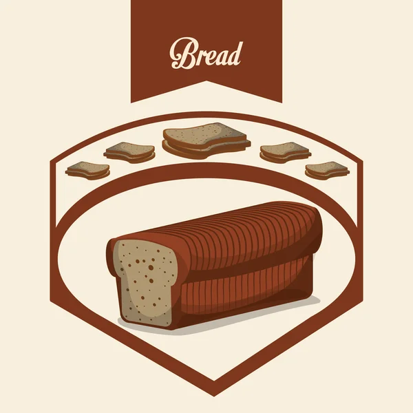 Diseño panadería y panadería — Archivo Imágenes Vectoriales