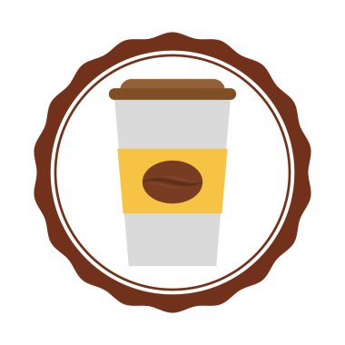 Kahve simgesi tasarımı