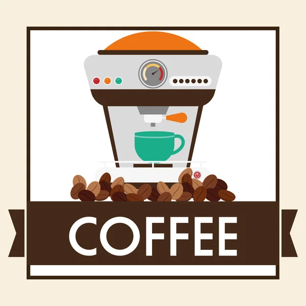 Coffee icon design — Stock Vector