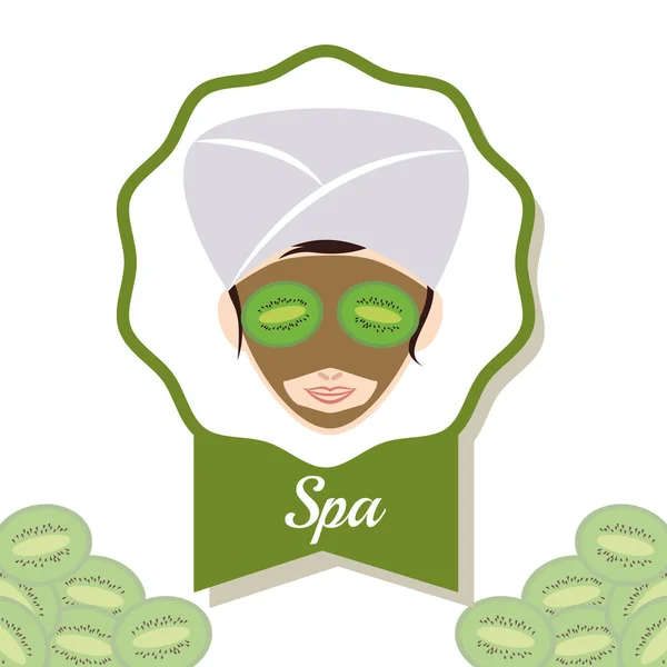 Spa center design — Stock Vector