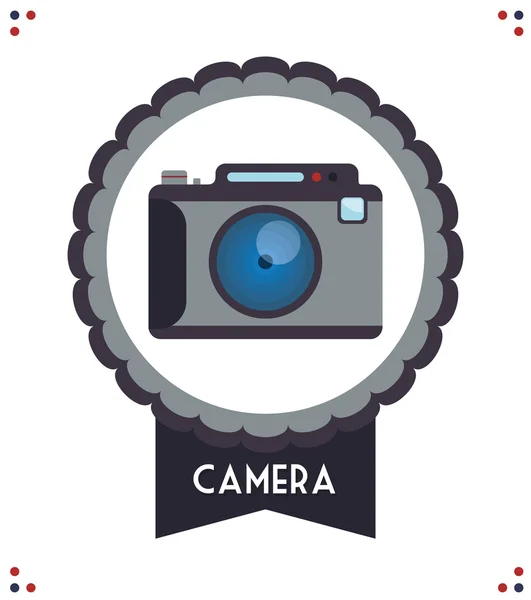 Camera pictogram ontwerp — Stockvector