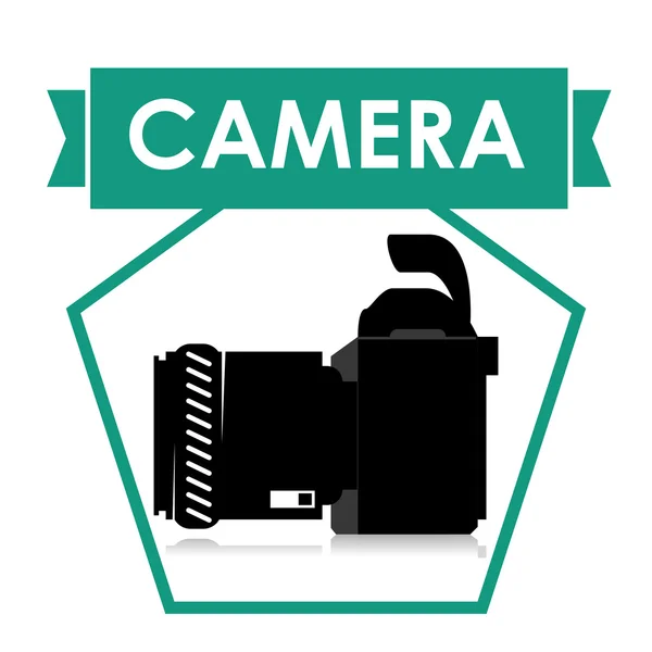 Camera pictogram ontwerp — Stockvector