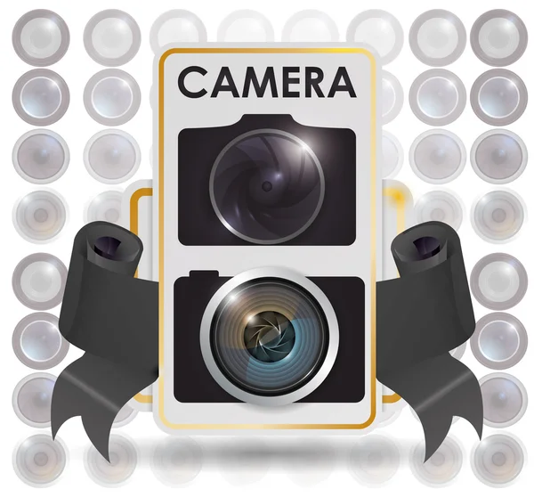 Camera pictogram ontwerp — Stockvector