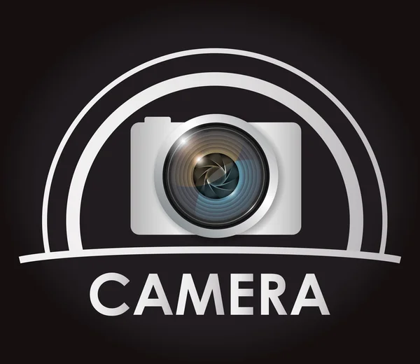 Camera pictogram ontwerp — Stockvector