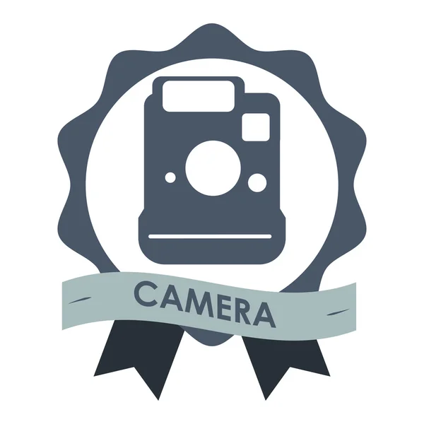 Camera pictogram ontwerp — Stockvector