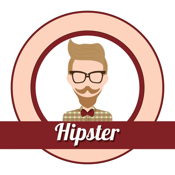 Hipster stil design — Stock vektor