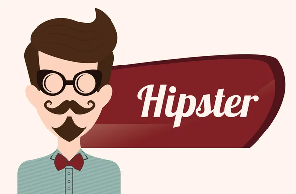 Hipster stijl ontwerp — Stockvector