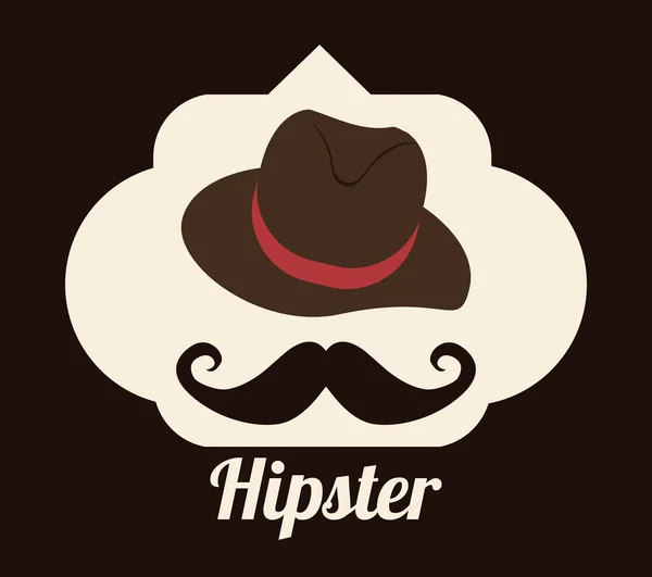 Projekt w stylu hipster — Wektor stockowy