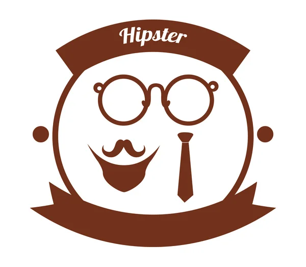 Projekt w stylu hipster — Wektor stockowy