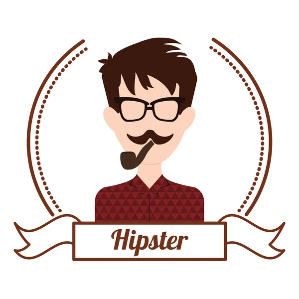Hippi tarzı tasarım — Stok Vektör
