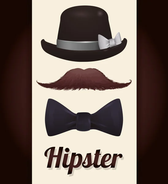 Hipster stijl ontwerp — Stockvector