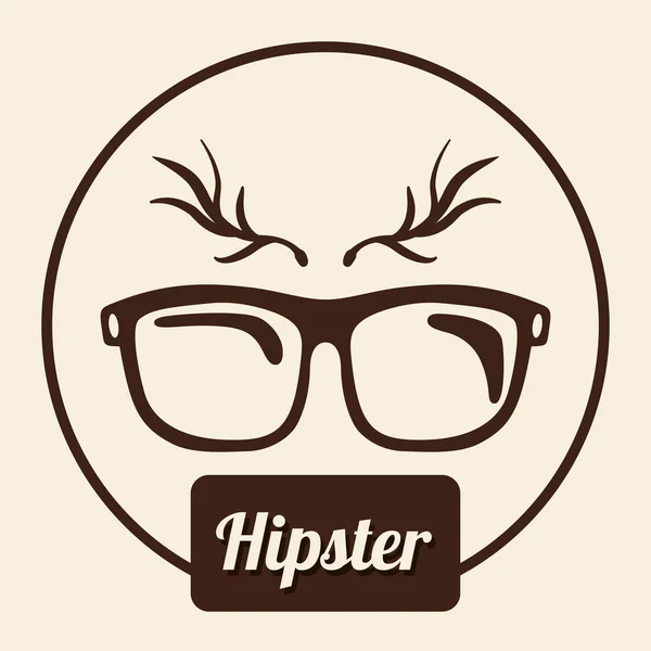 Projekt w stylu hipster — Wektor stockowy