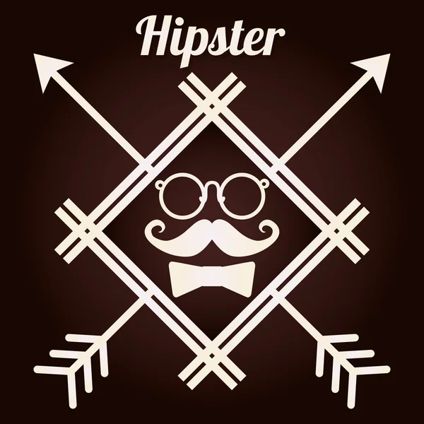 Design im Hipster-Stil — Stockvektor