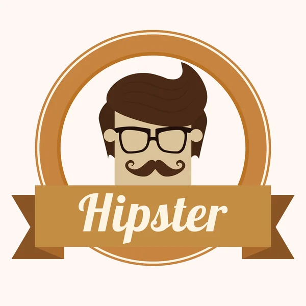 Diseño de estilo Hipster — Vector de stock