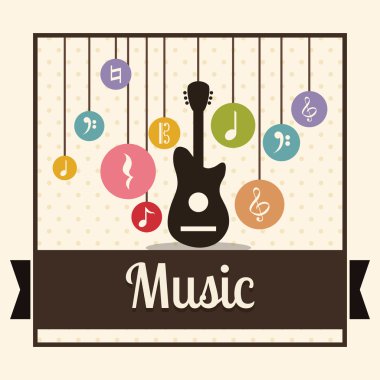 müzik simgeleri tasarım