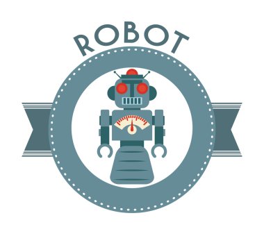 Robot simgesi tasarım