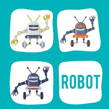 Robot simgesi tasarım