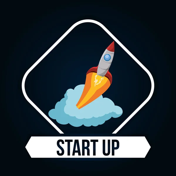 Start ontwerp — Stockvector