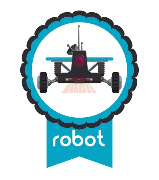 Ρομπότ εικονίδιο σχεδιασμός — Διανυσματικό Αρχείο