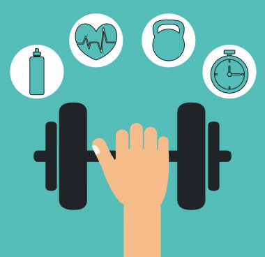 Spor salonu ve fitness yaşam