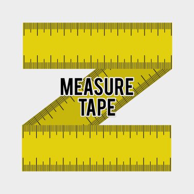 Measure tape and dieting clipart