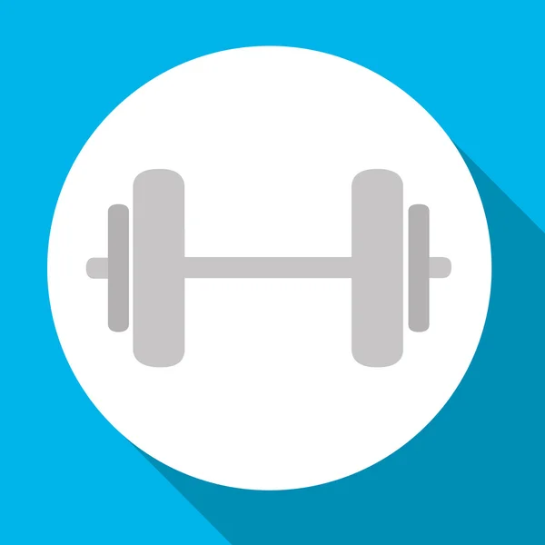 Gimnasio y estilo de vida fitness — Vector de stock