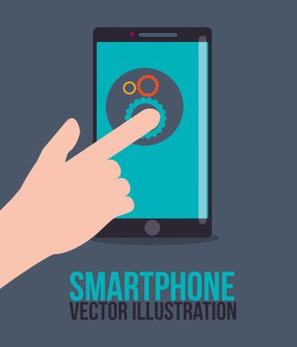 Smartphone teknoloji grafik