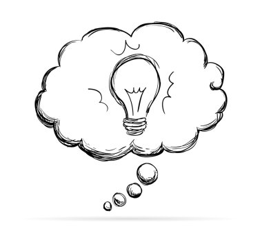 Büyük fikir veya ampul