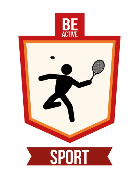 Jeux de sport graphique — Image vectorielle