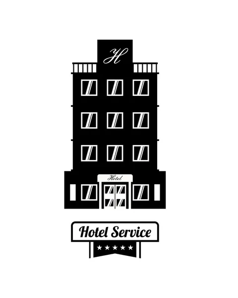 Pictogram Hotel service — Stockvector