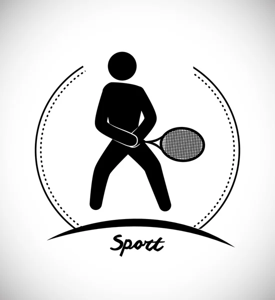 Juegos de deporte gráfico — Vector de stock