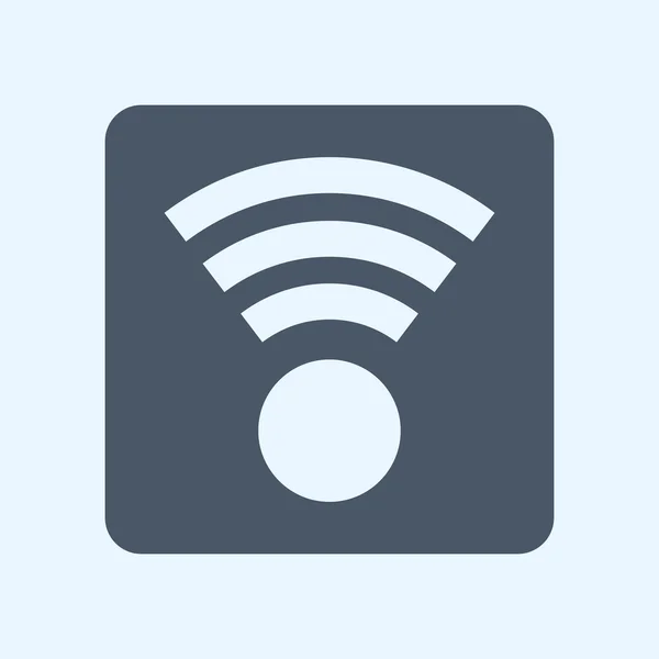 Internet-Ikone Wifi — Stockvektor
