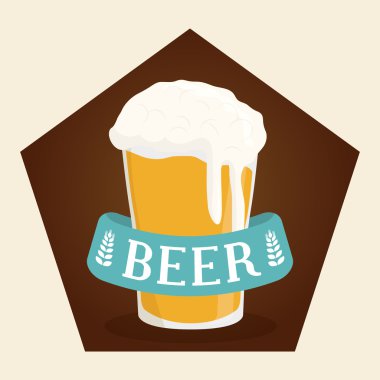 Bira simgesi tasarım