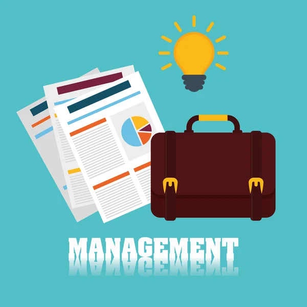 Business management projekt — Stock vektor