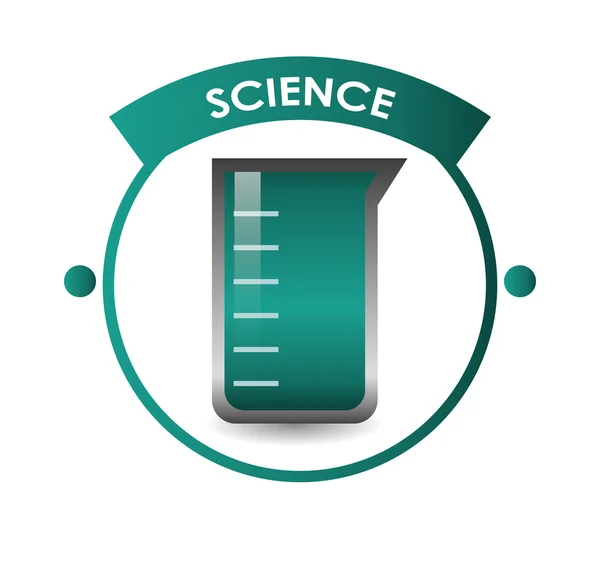 Bilim ve kimya tasarım — Stok Vektör