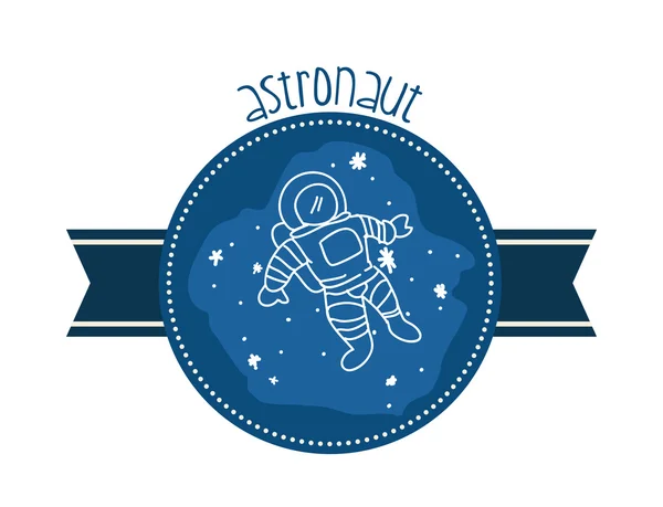 Space pictogrammen-ontwerp — Stockvector