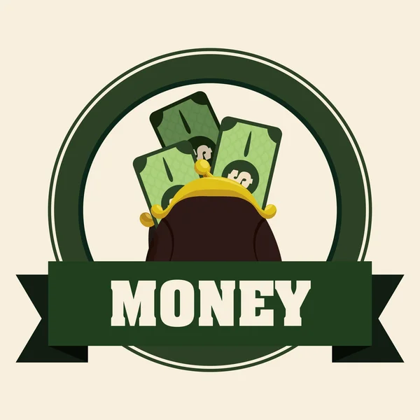 Design icone denaro — Vettoriale Stock