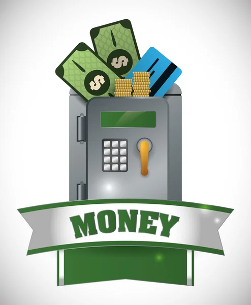 Money icons design — Stock Vector