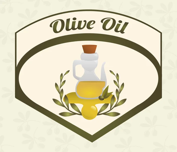 Diseño del aceite de oliva — Archivo Imágenes Vectoriales