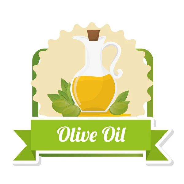 Huile d'olive design — Image vectorielle